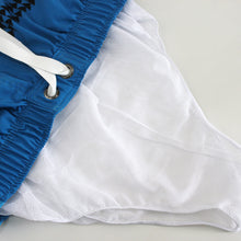 Load image into Gallery viewer, N90-T6206 (Verdant marking-French blue/grey, cargo pockets), Men Microfiber Swimtrunk (4-way stretch)