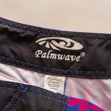 Load image into Gallery viewer, N90-B2104 (Black with red tribal), Men Microfiber Boardshort (4 - way stretch) - three pockets - Size 34‘ outseam is 22 inch.