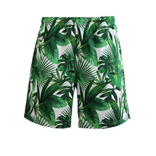 Load image into Gallery viewer, N90-AR23955/N90-TR23955 (Green Leaf), Men (92% polyester + 8% spandex) Aloha Shirt/Shorts/Set
