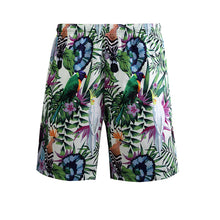 Load image into Gallery viewer, N90-AR23594/N90-TR23594 (Paradise bird - Pink), Men (92% polyester + 8% spandex) Aloha Shirt/Shorts/Set

