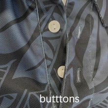 Load image into Gallery viewer, N90-P2406B (Tribal Black), Men Microfiber Breathable Knitted Aloha Polo Shirt