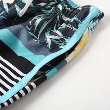 Load image into Gallery viewer, N90-T6505 (Rusty triband-steel, cargo pockets), Men Microfiber Swimtrunk (4-way stretch)