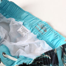 Load image into Gallery viewer, N90-T6505 (Rusty triband-steel, cargo pockets), Men Microfiber Swimtrunk (4-way stretch)