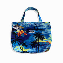 Load image into Gallery viewer, Hawaiian Printed Foldable Tote Bag (polyester)