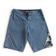 Load image into Gallery viewer, N90-B6668 (Base oxygon-steel), Men Microfiber Boardshort (4-way stretch) - two pockets - Size 34‘ outseam is 22 inch.