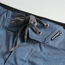 Load image into Gallery viewer, N90-B6668 (Base oxygon-steel), Men Microfiber Boardshort (4-way stretch) - two pockets - Size 34‘ outseam is 22 inch.