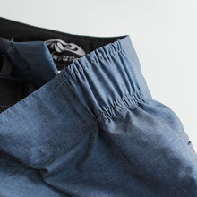 Load image into Gallery viewer, N90-B6668 (Base oxygon-steel), Men Microfiber Boardshort (4-way stretch) - two pockets - Size 34‘ outseam is 22 inch.