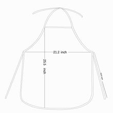 Load image into Gallery viewer, Adjustable Neck Strap Apron with Center Pocket (100% Polyester)