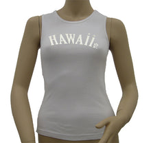 Load image into Gallery viewer, K9-MU561H (White Hawaii), 100% Knit Cotton Mussel Tank Top
