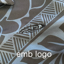 Load image into Gallery viewer, N90-P2406B (Tribal Black), Men Microfiber Breathable Knitted Aloha Polo Shirt