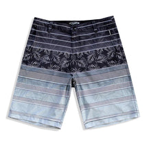 Load image into Gallery viewer, N90-S8069 (Monstera divide-onyx/grey), Men Submersible Shorts (4-way-stretch)
