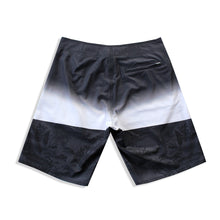 Load image into Gallery viewer, N90-B9069 (Faded divide-onyx), Men Microfiber Boardshort (4-way stretch) - three pockets - Size 34‘ outseam is 22 inch.