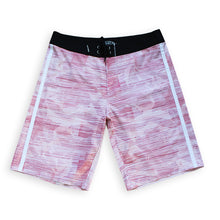 Load image into Gallery viewer, N90-B849 (Rustic botanic-rouge), Men Microfiber Boardshort-(4-way stretch), one pocket, Size 34‘ outseam is 22 inch.