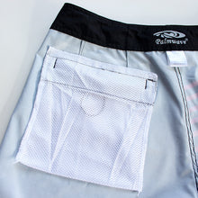 Load image into Gallery viewer, N90-B9604 (Faded canvas-crimson/onyx), Men Microfiber Boardshort- (4-way stretch) - one pocket - Size 34‘ outseam is 22 inch.