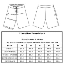 Load image into Gallery viewer, N90-B8015 (Parallel grunge-green), Men Microfiber Boardshort- (4-way stretch) - one pocket - Size 34‘ outseam is 22 inch.