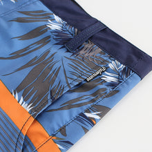 Load image into Gallery viewer, N90-S6222 (Verdant band-blue/steel), Men Submersible Shorts (4-way stretch)