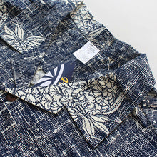 Load image into Gallery viewer, C90-A517N (Vintage navy pineapple), Men 100% Cotton Aloha Shirt