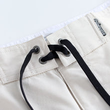 Load image into Gallery viewer, N90-B617 (Rustic print-navy), Men Microfiber Boardshort (4-way stretch) - three pockets - Size 34‘ outseam is 22 inch.