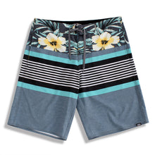 Load image into Gallery viewer, N90-B6505 (Rusty triband-steel), Men Microfiber Boardshort (4-way stretch) - three pockets - Size 34‘ outseam is 22 inch.