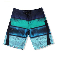 Load image into Gallery viewer, N90-B8015 (Parallel grunge-green), Men Microfiber Boardshort- (4-way stretch) - one pocket - Size 34‘ outseam is 22 inch.