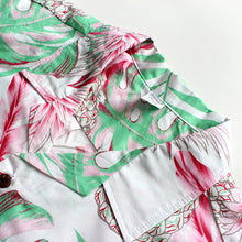 Load image into Gallery viewer, C90-A9945 (Pastel pink leaf), Men 100% Cotton Aloha Shirt