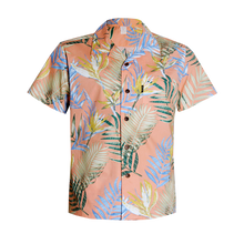 Load image into Gallery viewer, C90-A7872 (Coral reef), Men 100% Cotton Aloha Shirt
