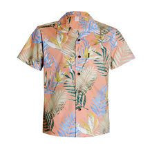 Load image into Gallery viewer, C90-A7872 (Coral reef), Men 100% Cotton Aloha Shirt