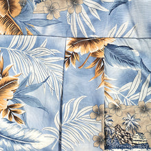 Load image into Gallery viewer, C90-A826 (Aliceblue leaf), Men 100% Cotton Aloha Shirt