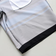 Load image into Gallery viewer, N90-S8602 (Delta bands-teal/onyx), Men Submersible Shorts (4-way-stretch)