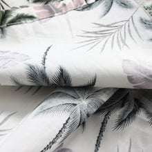 Load image into Gallery viewer, C90-A885 (Off white floral), Men 100% Cotton Aloha Shirt