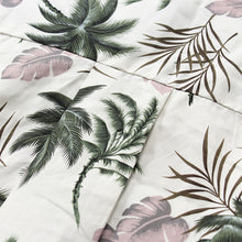 Load image into Gallery viewer, C90-A885 (Off white floral), Men 100% Cotton Aloha Shirt