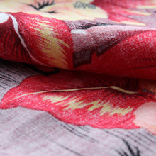 Load image into Gallery viewer, C90-A066 (Red scenery), Men 100% Cotton Aloha Shirt