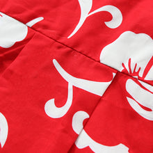 Load image into Gallery viewer, C90-A190 (Red hibiscus), Men 100% Cotton Aloha Shirt