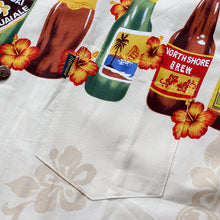 Load image into Gallery viewer, C90-A592P (Tan Brew), Men 100% Cotton Aloha Shirt