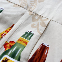 Load image into Gallery viewer, C90-A592P (Tan Brew), Men 100% Cotton Aloha Shirt