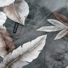 Load image into Gallery viewer, C90-A8577 (Green leaf), Men 100% Cotton Aloha Shirt