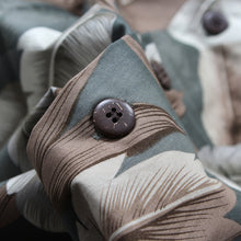 Load image into Gallery viewer, C90-A8577 (Green leaf), Men 100% Cotton Aloha Shirt