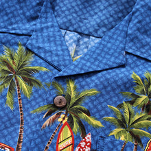 Load image into Gallery viewer, C90-A2224 (Sky blue vintage car), Men 100% Cotton Aloha Shirt
