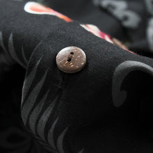 Load image into Gallery viewer, C90-A2007 (Black surfboard), Men 100% Cotton Aloha Shirt