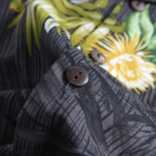 Load image into Gallery viewer, C90-A865 (Lemon leaf), Men 100% Cotton Aloha Shirt