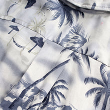 Load image into Gallery viewer, C90-A822 (Gray scenery), Men 100% Cotton Aloha Shirt
