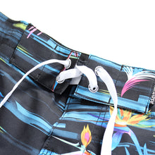 Load image into Gallery viewer, N90-B6024 (Flamingo paradise), Men Microfiber Boardshort (4-way stretch) - three pockets - Size 34‘ outseam is 22 inch.