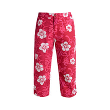 Load image into Gallery viewer, N9-P131 (Pink floral), Women Microfiber Capri
