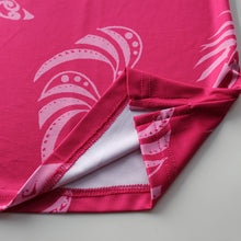 Load image into Gallery viewer, N90-P2144 (Pink tribal), Men Microfiber Breathable Knitted Aloha Polo Shirt