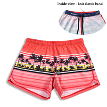 Load image into Gallery viewer, N91-CW94089 (Red scenery), Ladies 4-way stretch comfort waist shorts