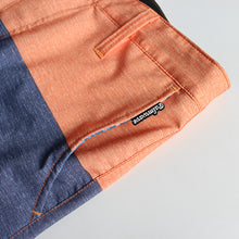 Load image into Gallery viewer, N90-S6781 (Verdant top band-orange/beige), Men Submersible Shorts (4-way stretch))