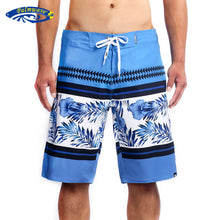 Load image into Gallery viewer, N90-B6206 (Verdant marking-French blue/grey), Men Microfiber Boardshort (4-way stretch) - three pockets - Size 34‘ outseam is 22 inch.