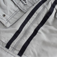 Load image into Gallery viewer, N90-T066LG (Gray solid, cargo pockets), Men Microfiber Swimtrunk