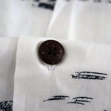 Load image into Gallery viewer, C90-A791 (Vintage white tree), Men 100% Cotton Aloha Shirt