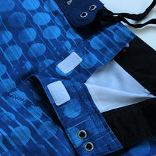 Load image into Gallery viewer, N90-B8122 (Spherical even-navy), Men Microfiber Boardshort- (4-way stretch) - one pocke - Size 34‘ outseam is 22 inch.